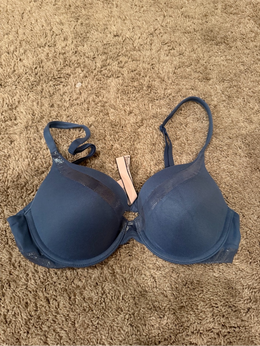 Victoria's Secret Navy Blue Molded T-Shirt Bra